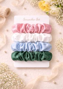 Scrunchie Set - Pastel Hues