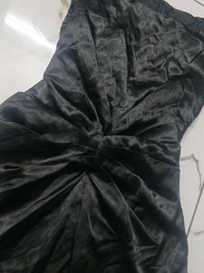 y2k Sleek Black party Dress