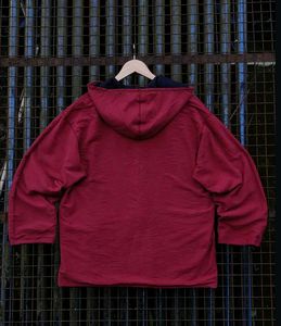 Red VIEVIE club reversible Hooded Jacket