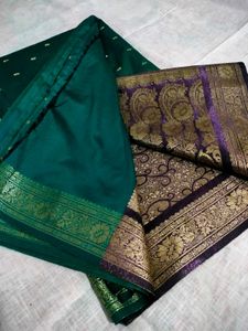 Elegant Green Saree