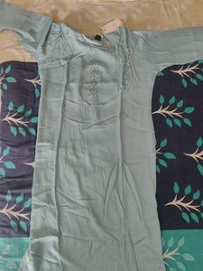 Elegant Embroidered Kurta