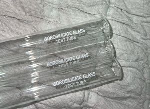 Borosilicate Test Tubes + Box