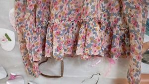 Twenty Dresses Floral Print  High Neck Top