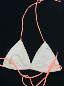 Victoria’s Secret Beaded Triangle Bikini Top