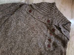 Thick Heavy Woolen Knit Dress