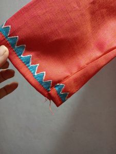 Beautiful Round Neck Straight Kurti