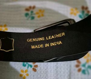 Mens Leather Belt In New Condition
