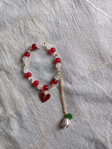Beaded Heart Bracelet