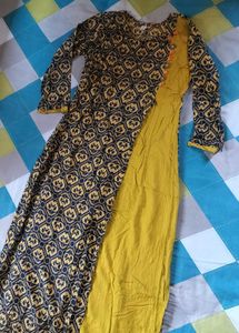 Patterned Midi Dress