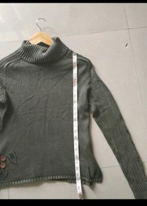 Olive High Neck