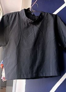 Black Crop Top