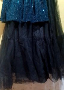 Amazing Gawn With Glitter Koti