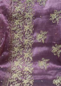 Elegant Embroidered Saree