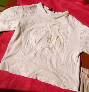 T-shirt &amp; Capri Set For Womens