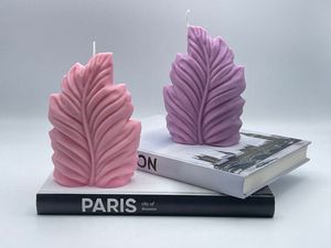 LuxuryDeco Leaf Candle Silicon Mould