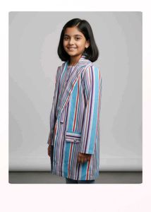 Striped Blazer Dress