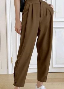 Korean Brown Trousers
