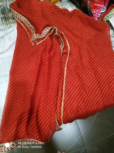 Gota Patti Red Dupatta