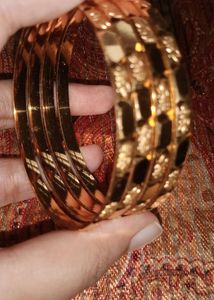 1gram Gold Plated Bangles