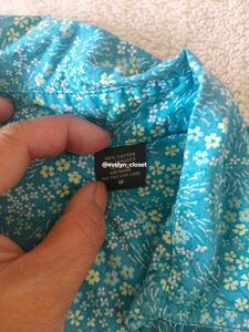 Floral Print Short Sleeve Shirt