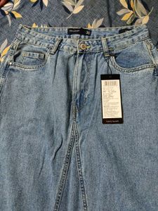 DENIM A-LINE SKIRT