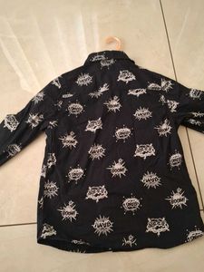 Printed Long Sleeve Shirt