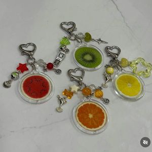 fruit keychain / bag charm