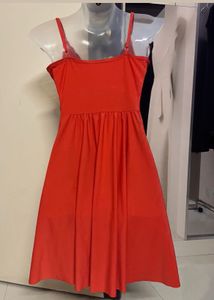 Pintrest Peach Sleeveless Dress