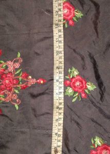 🌹 Rose Embroidered Ethnic Gown.