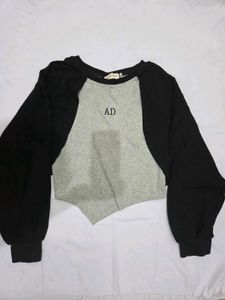 Crop Top with &#34;AD&#34;