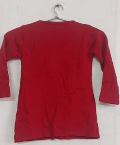 Red Girls Cardigan