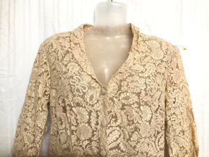 Cream Shirt Top
