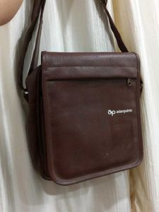Asian Paints Brown Messenger Bag