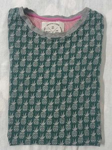 Pineapple Print T-Shirt