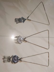 Silver Boho Necklace Set[Combo 3type Mala]🎊🥳