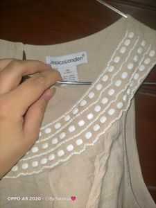 Cream Nude Colour Top