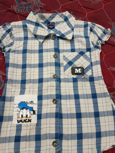 Cute Plaid Shirt for Girls