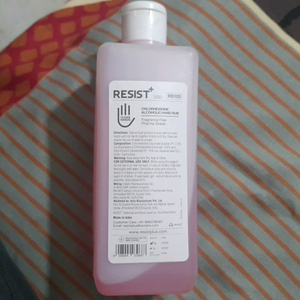 resist 500ml senitizer
