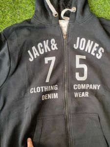 Jack &amp; Jones Black Hoodie XXL