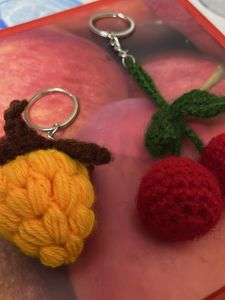 Fruit Themed Keychains 2