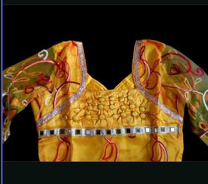 Very Beautiful Haldi Ceremony Dress