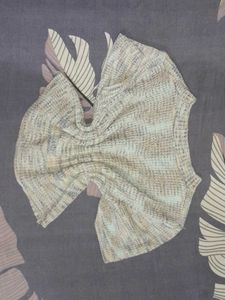 Abstract Knit Top