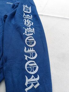 Blue Graphic Hoodie