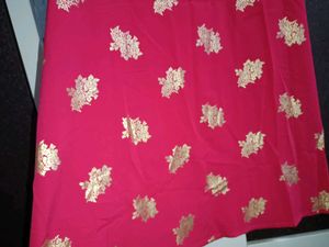Elegant Pink &amp; Gold Kurta