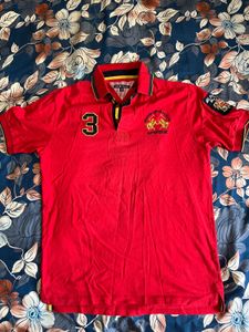 Red Polo Shirt - Men's Size Medium