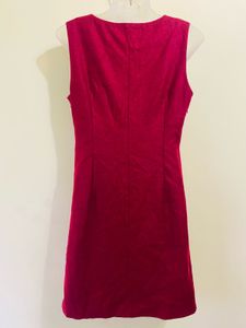 Red Beaded Dress