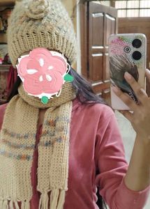 Winter Cap &amp; Scarf Set for Girls