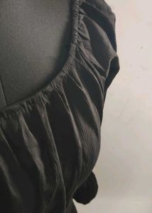 Black Please to Crop Top