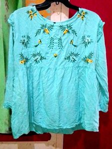 Embroidered Top