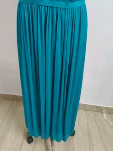 Teal Lace Maxi Dress